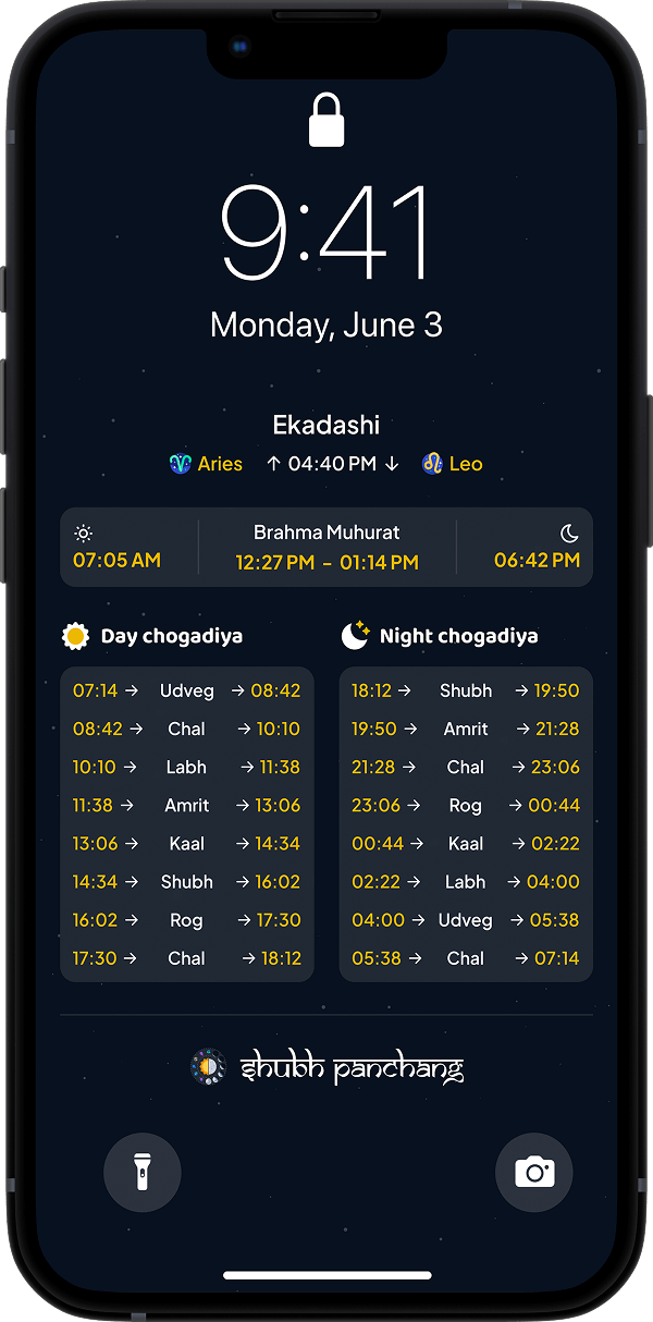 Life calendar preview