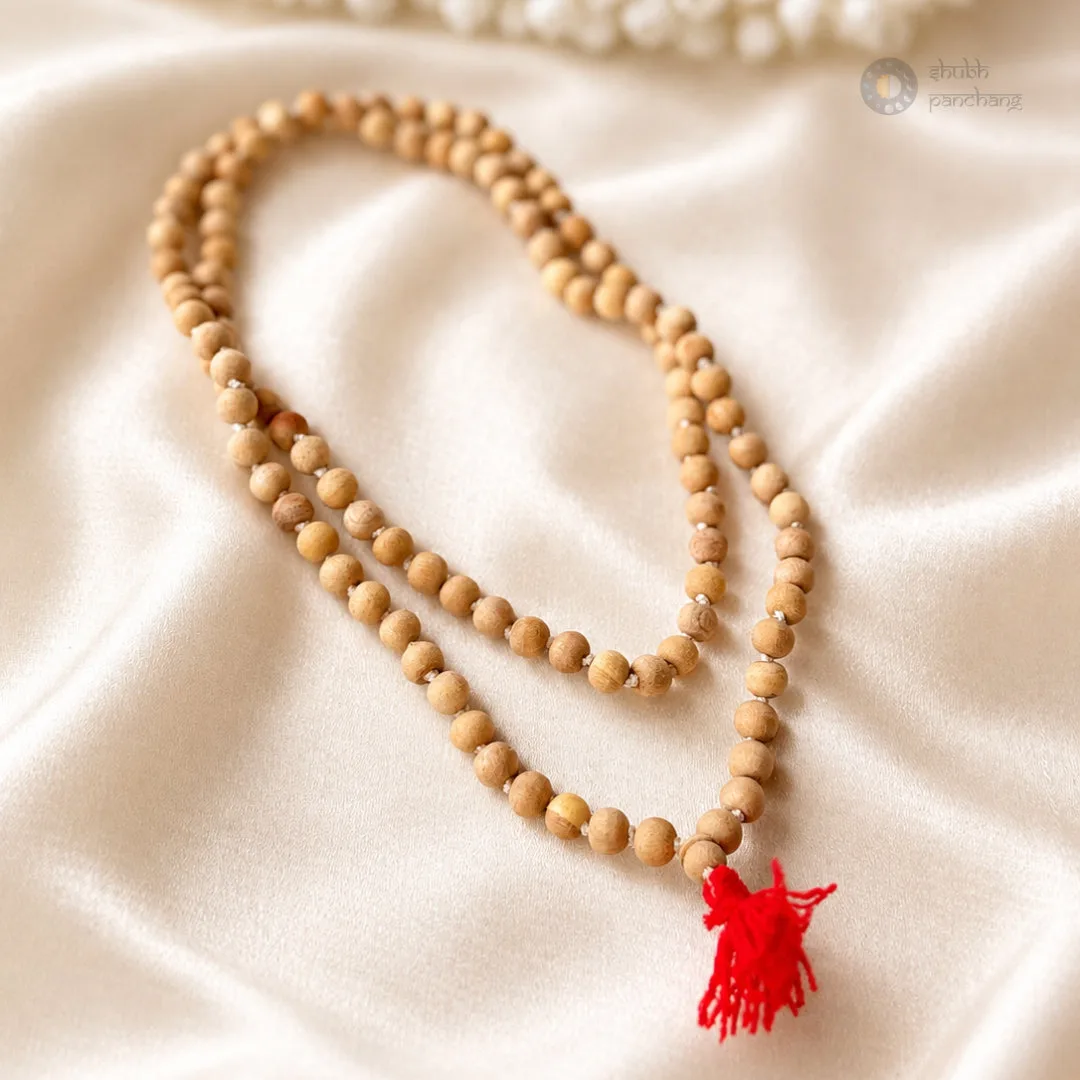 Original Tulsi Kanthi Mala (108 Beads) for Japa & Meditation